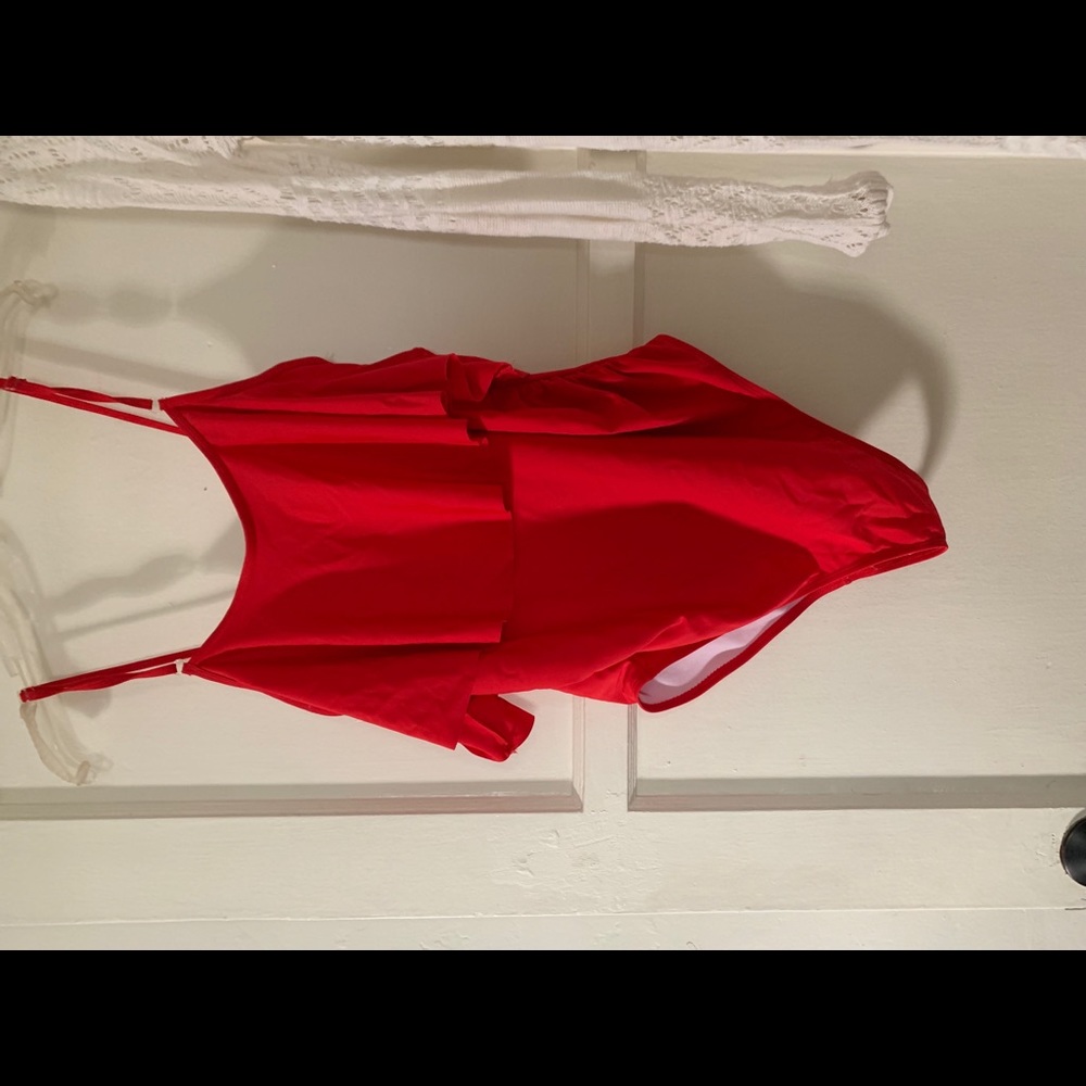 BooHoo maternity bathing suit